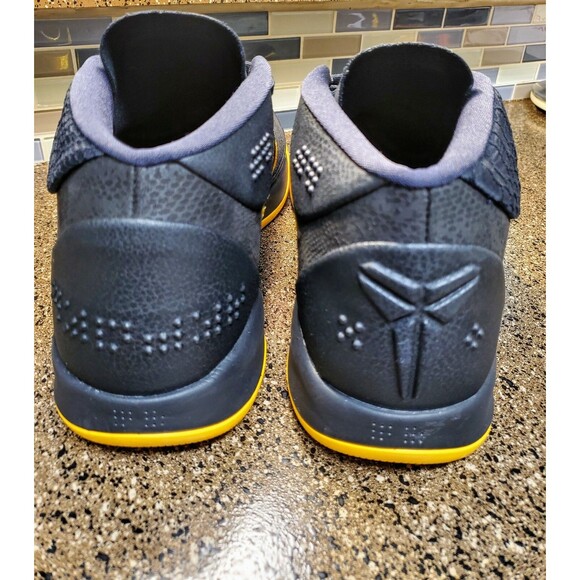 NIKE KOBE AD BM MEN SIZE 18 BLACK MAMBA GOLD AQ5164 001 LOS ANGELES LAKERS HOF main image 12